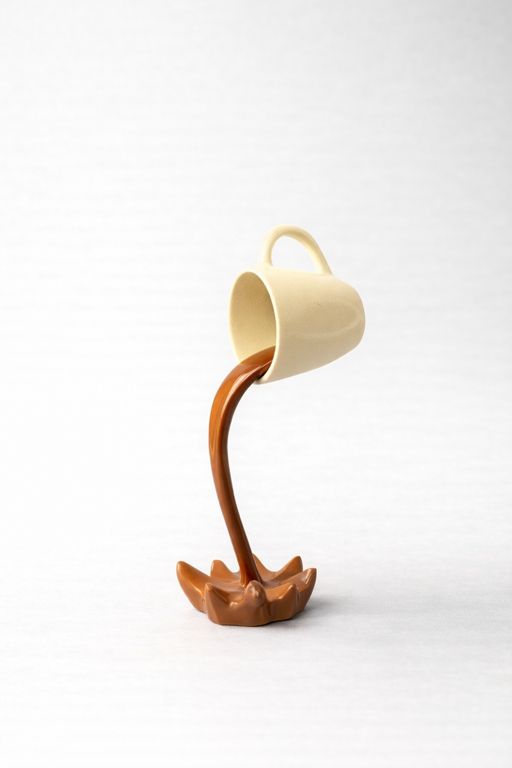 Adorno de taza de café de resina