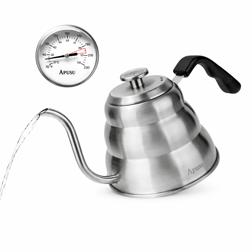 Cuello de Cisne manual 800ml con Termometro